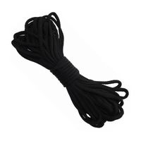 Zwart nylon touw 15 meter - 5 mm   -