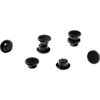 Durable Magneet 475101 (Ø) 15 mm rond Zwart 1 set(s) 475101