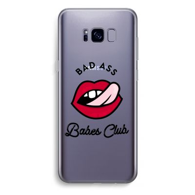 Badass Babes Club: Samsung Galaxy S8 Plus Transparant Hoesje