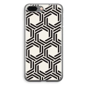 Geometrisch patroon: iPhone 8 Plus Transparant Hoesje