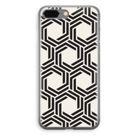 Geometrisch patroon: iPhone 8 Plus Transparant Hoesje