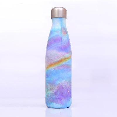 Thermische beker vacuüm kolf warmte waterfles draagbare roestvrijstalen sport ketel capaciteit: 500ml (Concha margaritifera)
