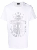 Billionaire t-shirt en coton à ornements - Blanc - thumbnail