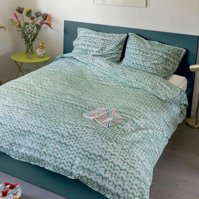 Snurk Twirre Green FLANEL Kussensloop 60x70