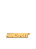 AMBUSH boucle d'oreille à plaque logo