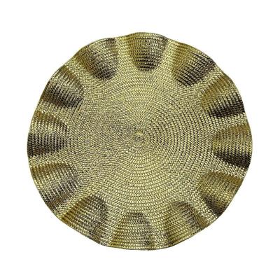 Placemat Versa Gouden Plastic 38 x 38 cm