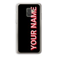 Namecase: Samsung Galaxy A8 (2018) Transparant Hoesje