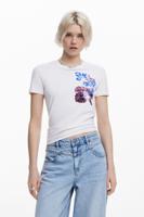 T-shirt ontworpen door Mr. Christian Lacroix - WHITE - XXL