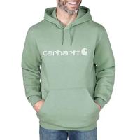 Carhartt Signature Logo Sweatshirt Loden Frost Heather Heren - thumbnail