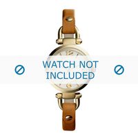 Horlogeband Fossil ES4000 Leder Cognac 7mm