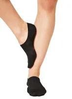 Teckel 3-pack - Invisible Footies sokken met badstof zool - Kousenvoetjes voor dames en heren - Katoen Sokken voor in loafers