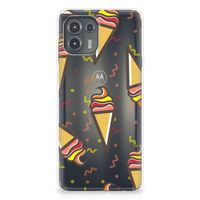 Motorola Edge 20 Lite Siliconen Case Icecream - thumbnail