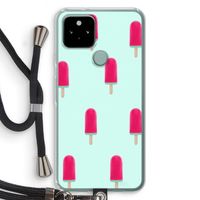 Waterijsje: Pixel 5 Transparant Hoesje met koord