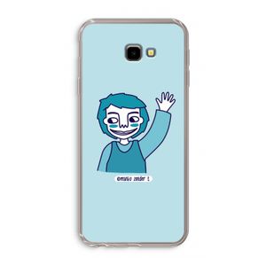 Zwaai: Samsung Galaxy J4 Plus Transparant Hoesje
