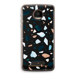 Terrazzo N°13: Motorola Moto Z Force Transparant Hoesje