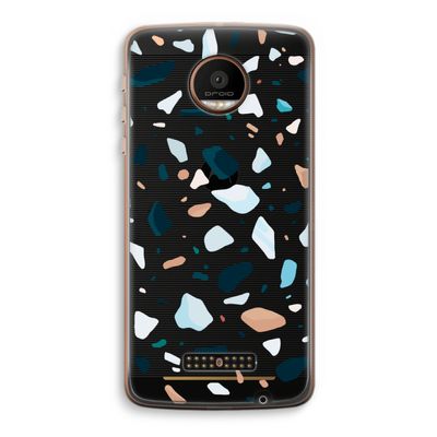 Terrazzo N°13: Motorola Moto Z Force Transparant Hoesje
