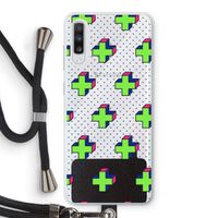 8-bit N°10: Samsung Galaxy A70 Transparant Hoesje met koord