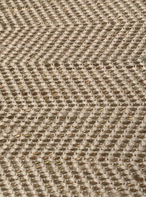 Vloerkleed zeegras naturel en creme - in 4 maten