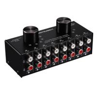 B026 6 ingang 2 uitgang of 2 ingang 6 uitgang audio signaalbron selectie switcher RCA-poort