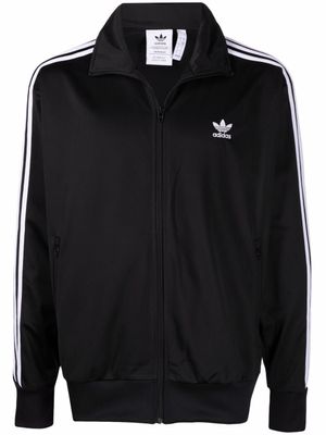 adidas veste de sport à rayures brodées - Noir