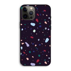 Dark Rounded Terrazzo: iPhone 12 Pro Max Biologisch afbreekbaar hoesje