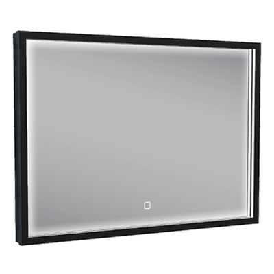 Badkamerspiegel Maro | 70x50 cm | Rechthoekig | Directe LED verlichting | Touch button | Met verwarming