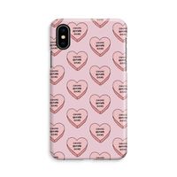Chicks before dicks: iPhone Xs Volledig Geprint Hoesje