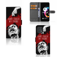 Motorola Edge 20 Lite Portemonnee Hoesje Zombie Blood - thumbnail