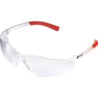 TOOLCRAFT TO-5343213 Veiligheidsbril Helder, Oranje EN 166 DIN 166