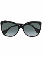 Gucci Eyewear lunettes de soleil 60 mm à monture carrée - Noir