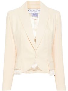 Christian Dior Pre-Owned veste en laine (années 2000) - Tons neutres