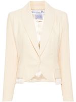 Christian Dior Pre-Owned veste en laine (années 2000) - Tons neutres