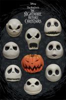 Nightmare Before Christmas Many Faces of Jack Poster 61x91.5cm