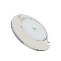 Zwembadlamp Opbouw LED 20W IP68 RVS 12V dc 20W IP68 6000K koel wit