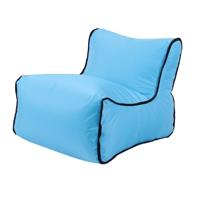 Waterdichte mini opblaasbare baby zetels SofaChair meubilair Bean Bag Seat kussen (hemelsblauw zetel)