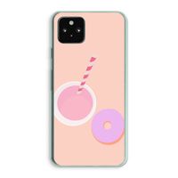 Donut: Google Pixel 5a 5G Transparant Hoesje Donut: Google Pixel 5a 5G Transparant Hoesje