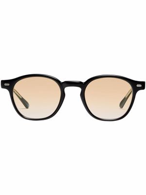 Gentle Monster lunettes de soleil Eddy 01 à monture ronde - Noir