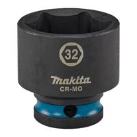 Makita E-16237 Impact Black Krachtdop 1/2" kort | 32 mm