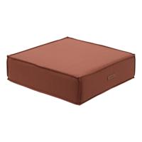 Hesperide Vloerkussen Korai - terracotta - PU-schuim/polyester - 45 x 45 cm - zitkussen