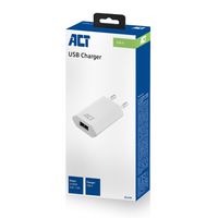 ACT AC2105 oplader voor mobiele apparatuur Wit Binnen - thumbnail