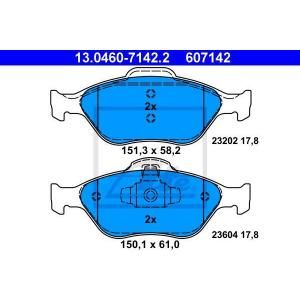 Ate Remblokset 13.0460-7142.2