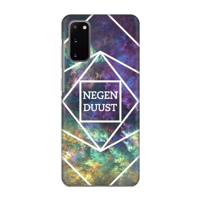Negenduust ruimte: Volledig geprint Samsung Galaxy S20 Hoesje