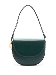 Stella McCartney sac porté épaule Frayme médium à rabat - Vert