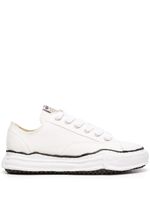 Maison MIHARA YASUHIRO contrast lace-up sneakers - Blanc - thumbnail