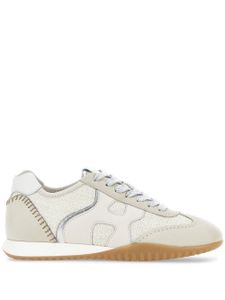 Hogan baskets en cuir nubuck - Blanc