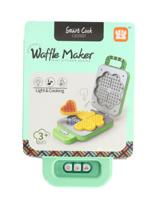 Wafel maker met geluid en licht