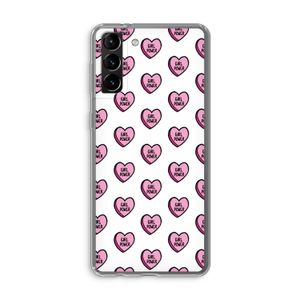 GIRL POWER: Samsung Galaxy S21 Plus Transparant Hoesje