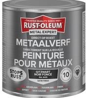 rust-oleum metal expert metaalverf satin ral 9010 0.4 ltr spuitbus - thumbnail