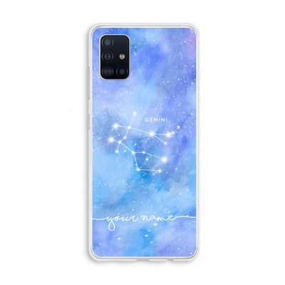 Sterrenbeeld - Licht: Galaxy A51 4G Transparant Hoesje