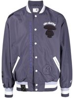 AAPE BY *A BATHING APE® veste bomber à broderies - Violet